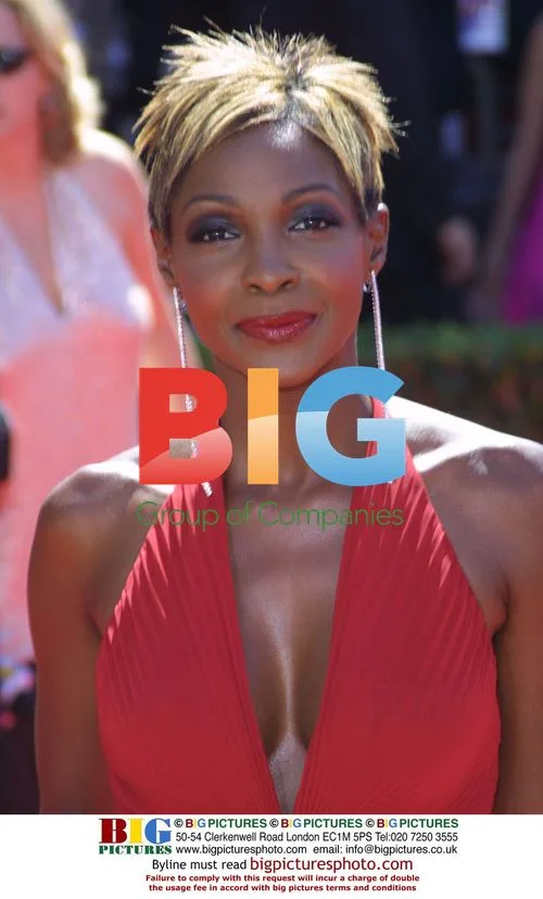Roshumba Arrives at Emmy Awards
