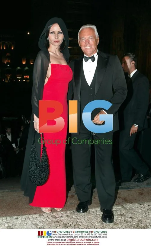 Armani and Neri at Child Priority Gala in Milan