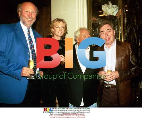 Andrew Lloyd-Webber and Michael Winner at Book Launch