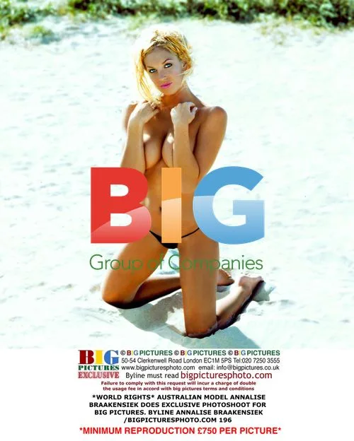 Australian Model Annalise Braakensiek in Photoshoot