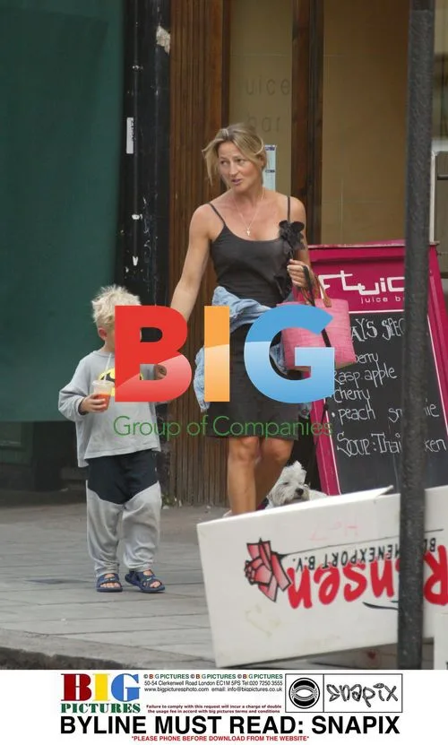 Ali Cockayne and Son Henry in West London