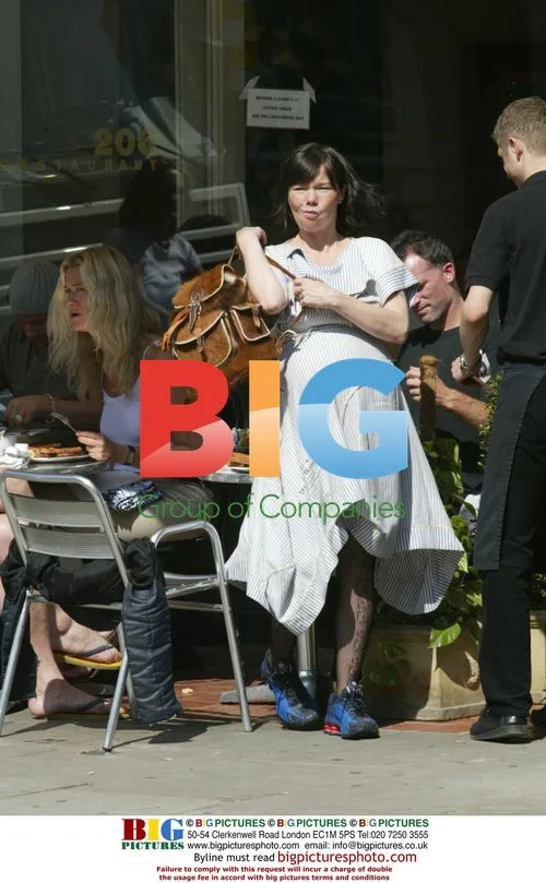 Pregnant Bjork Out for Brunch with Boyfriend