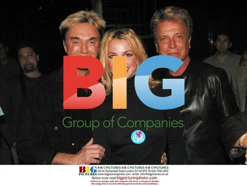 Siegfried and Roy with Britney Spears