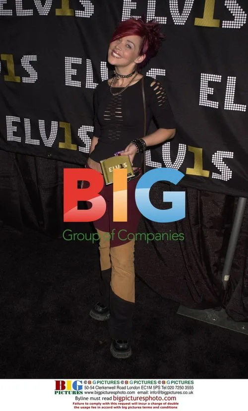 Nikki McKibbin at Elvis Collection Launch