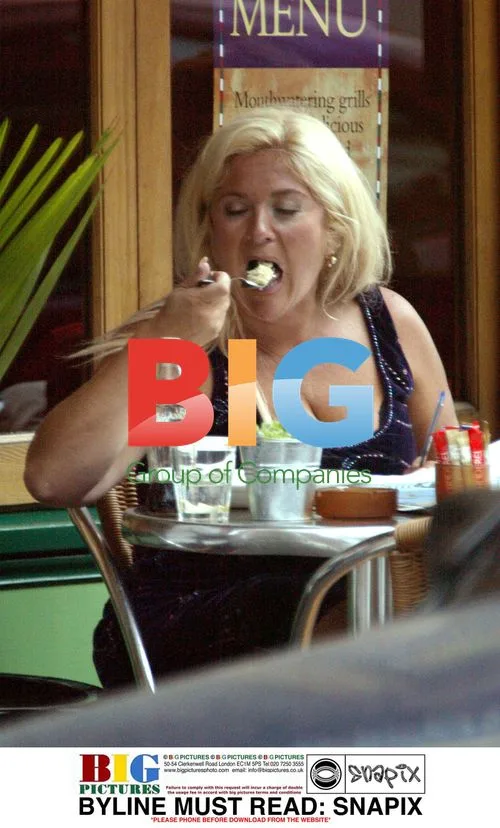 Vanessa Feltz Licks Credit Card