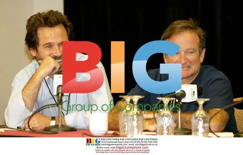 Dennis Miller and Robin Williams at Agassi Benefit
