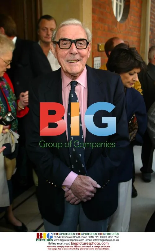 Eric Sykes at Plaque Unveiling for Joan Sims