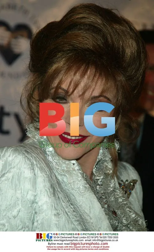 Joan Collins @ 'In Style' Gala for Elizabeth Taylor Book