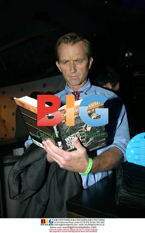 Robert F. Kennedy Jr. at "Who's Sorry Now" book launch