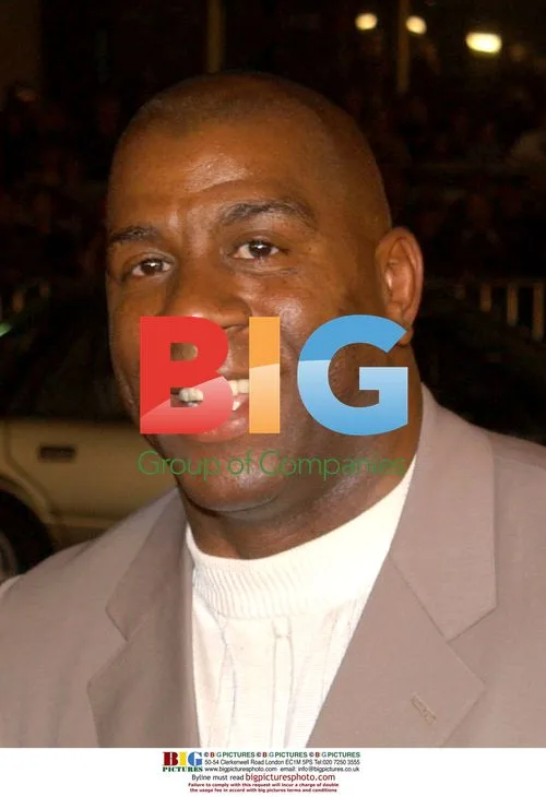Magic Johnson at 'A Man Apart' Premiere