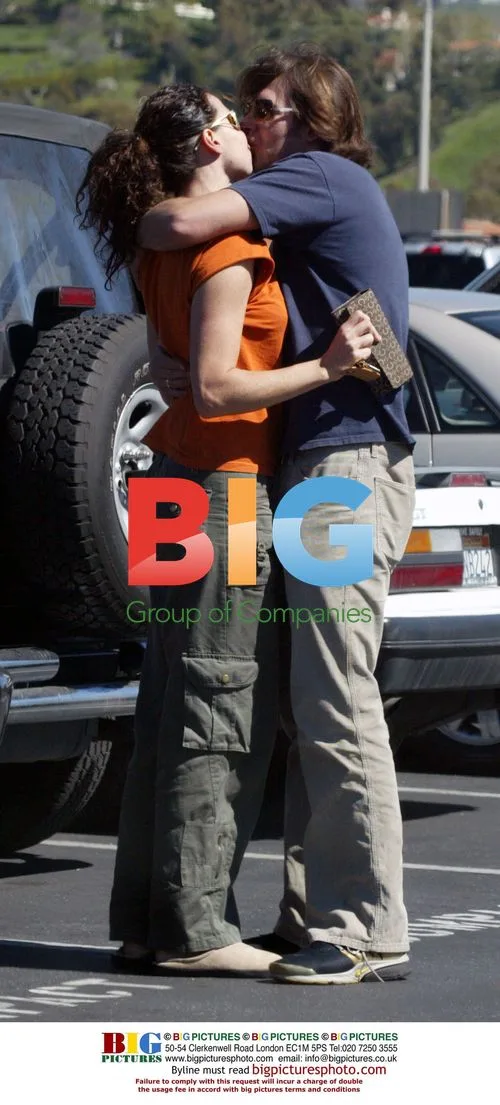 Minnie Driver's PDA with New Beau