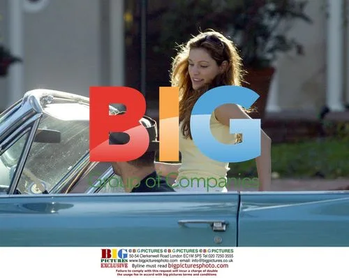Kelly Brook and Jason Stratham in LA