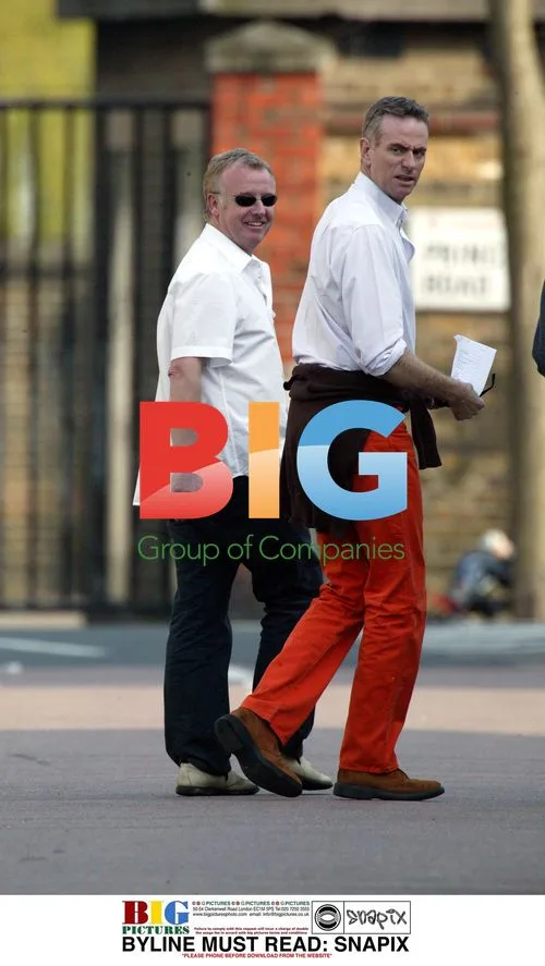 Les Dennis Enjoying Lunch in London