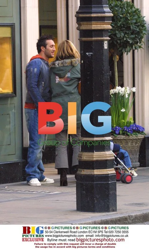 Anthony Costa from Blue seen with girlfriend