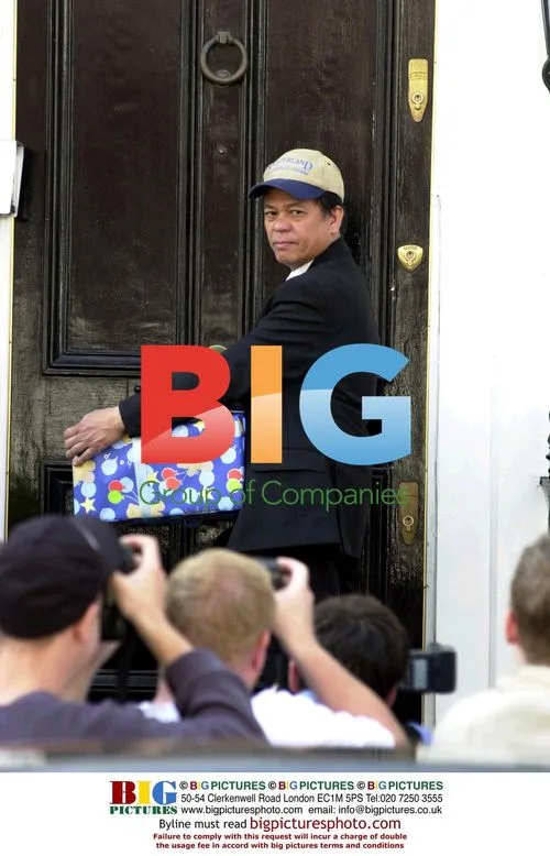 Courier delivers birthday present