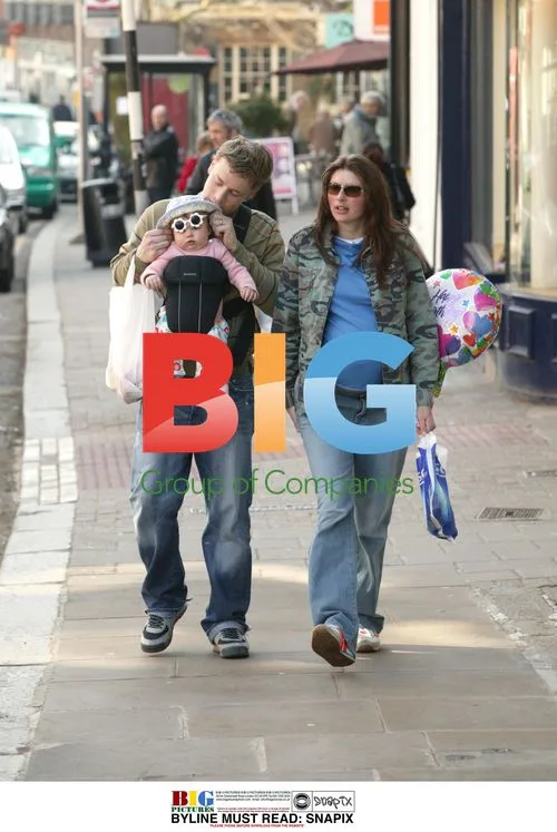 Jamie and Jules Oliver with Baby Poppy