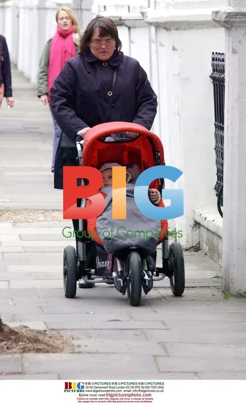 Damien Hurley Seen Out with Nanny in London