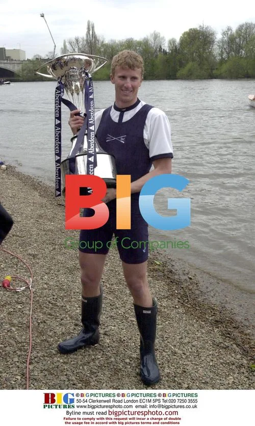 Scott Frandsen at the Oxford vs Cambridge Boat Race