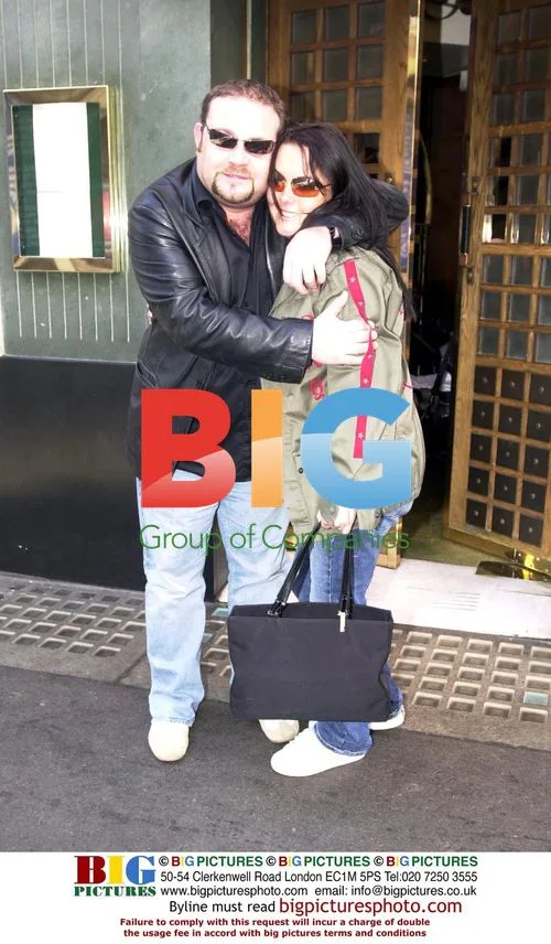 John Thompson and wife Sam at Ivy in London