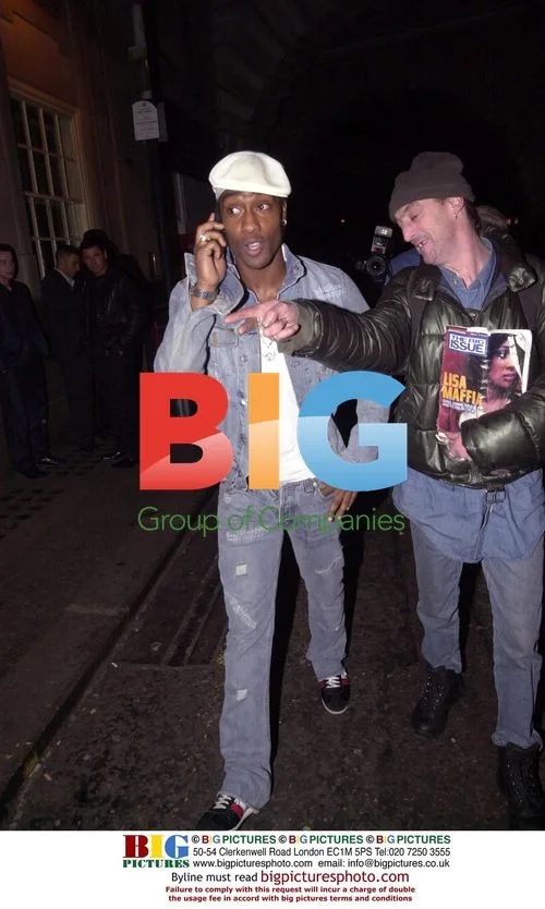 Singer Simon from Blue Leaving Chinawhites, London