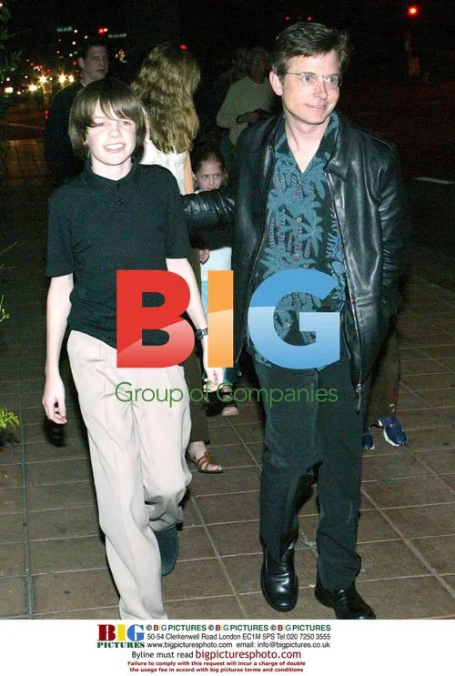 Michael J. Fox and Family Dining