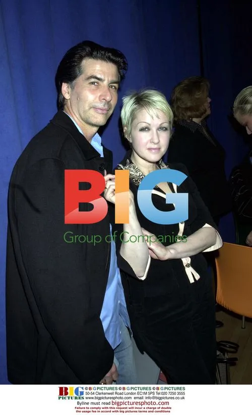Cyndi Lauper and David Thornton at Rosie O'Donnell's Broadway Kids