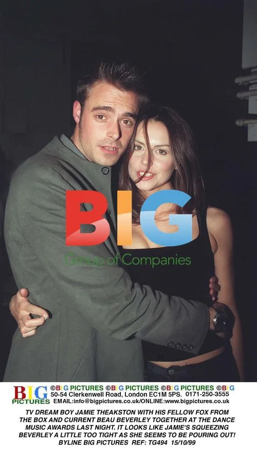 Jamie Theakston and Beverley Turner at Dance Music Awards