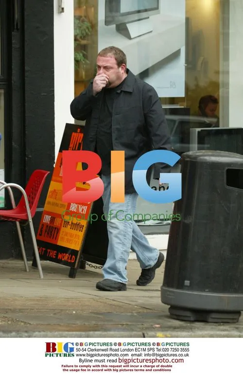 TV Actor John Thompson at Cash Machine in London
