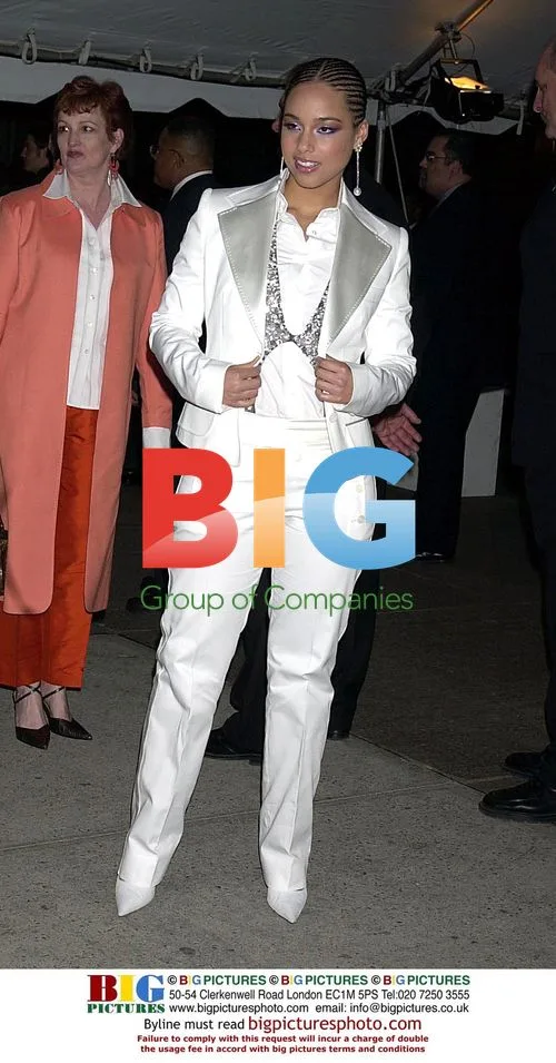 Singer Alicia Keys at Costume Institute Gala