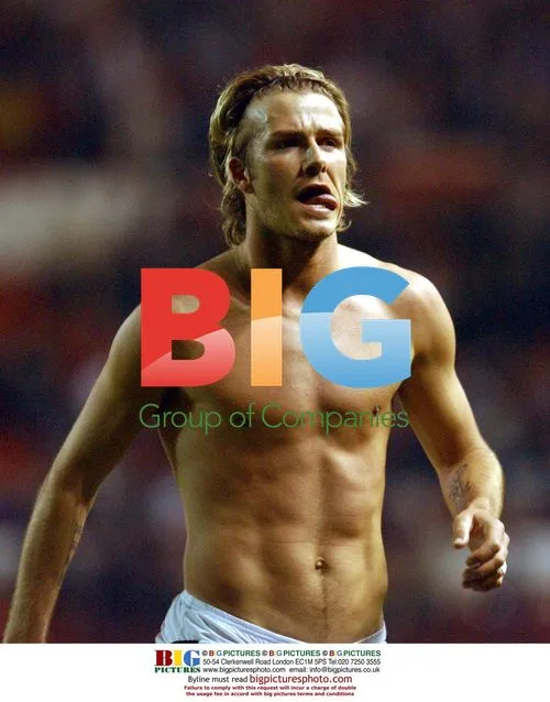 David Beckham After Football Match