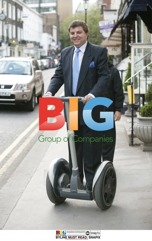 Demonstrating Segway Riding
