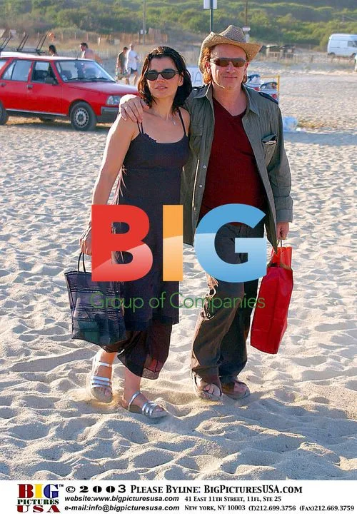 Bono and Ali Hewson on Holiday in France