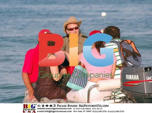 Bono and Ali Hewson on Holiday in France