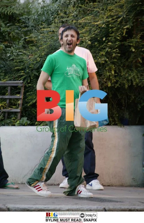 Ian Broudie Yawns While Strolling in North London