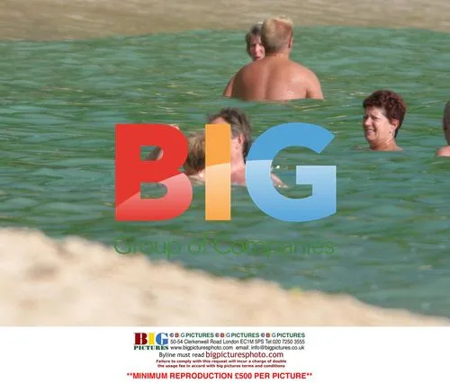 Tony Blair on Holiday in Barbados