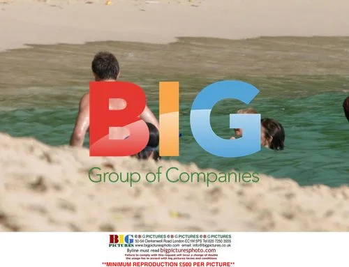 Tony Blair Family Beach Holiday