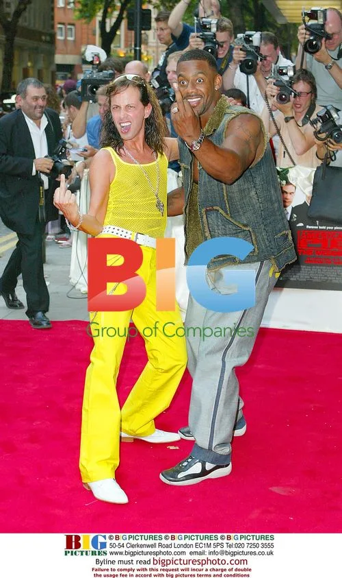 Ricardo and Richard Blackwood at 'American Pie: The Wedding' London Premiere