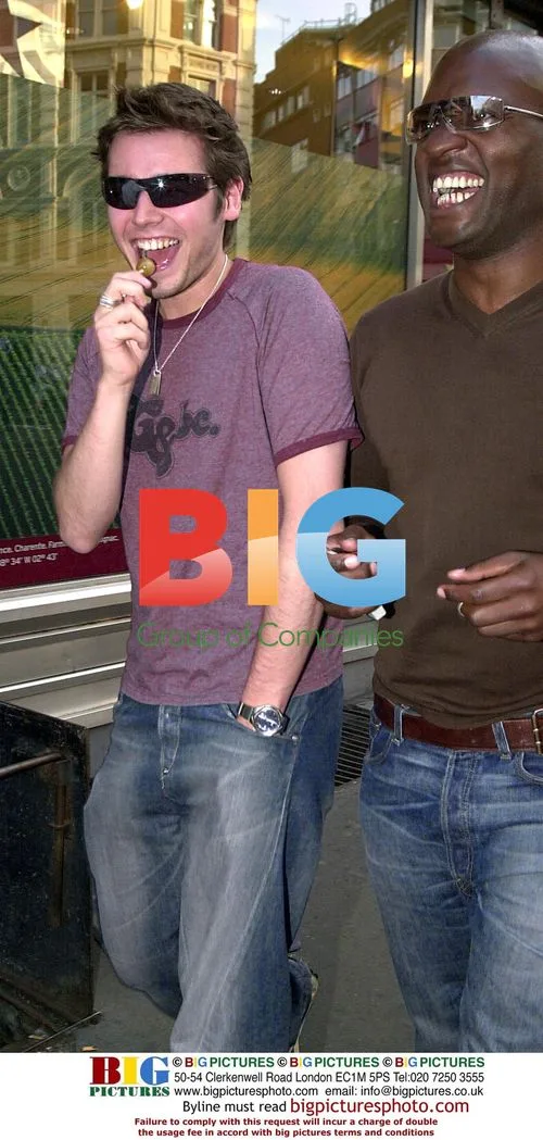 David Sneddon Arriving at Browns in London