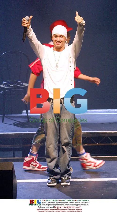 Billy Crawford at Girls Aloud Gig