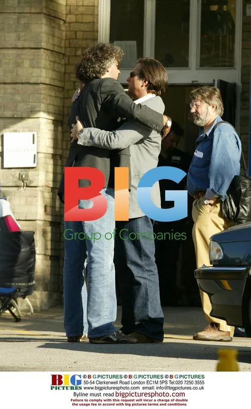 Andy Garcia on set of 'The Lazarus Child'