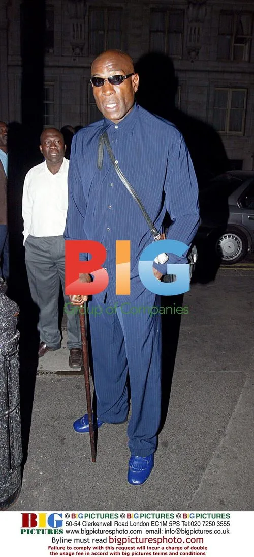 Boxer Frank Bruno Spotted Out in London