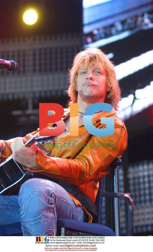 Jon Bon Jovi Performs During Bounce Tour