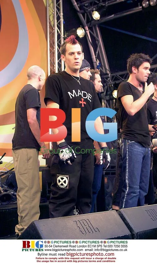 GOOD CHARLOTTE Performing at TRL