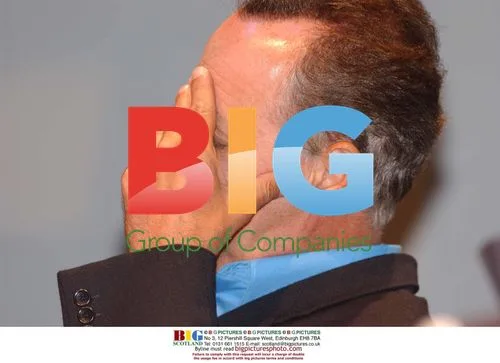 Michael Barrymore at TV Festival in Edinburgh
