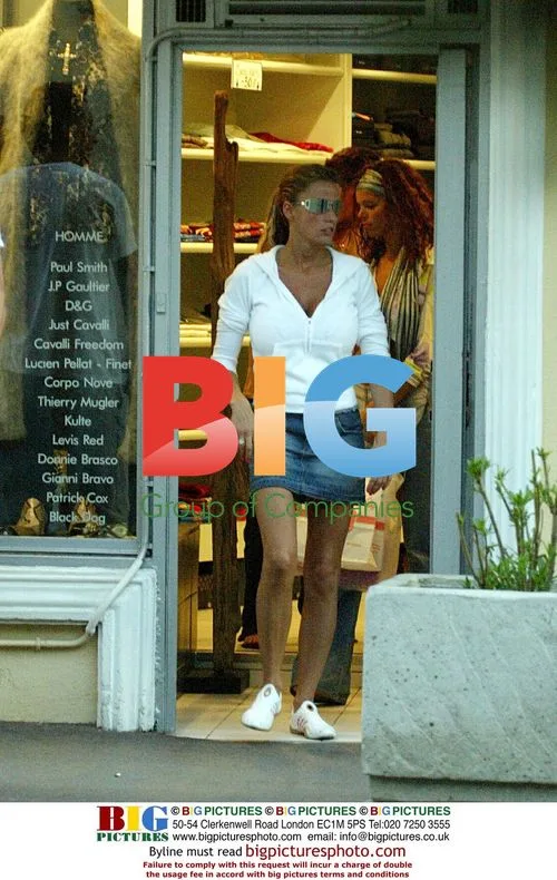 Jordan and Jerri Byrne Shopping in France