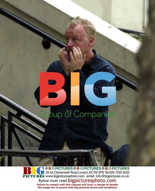 Les Dennis Looking Upset in London