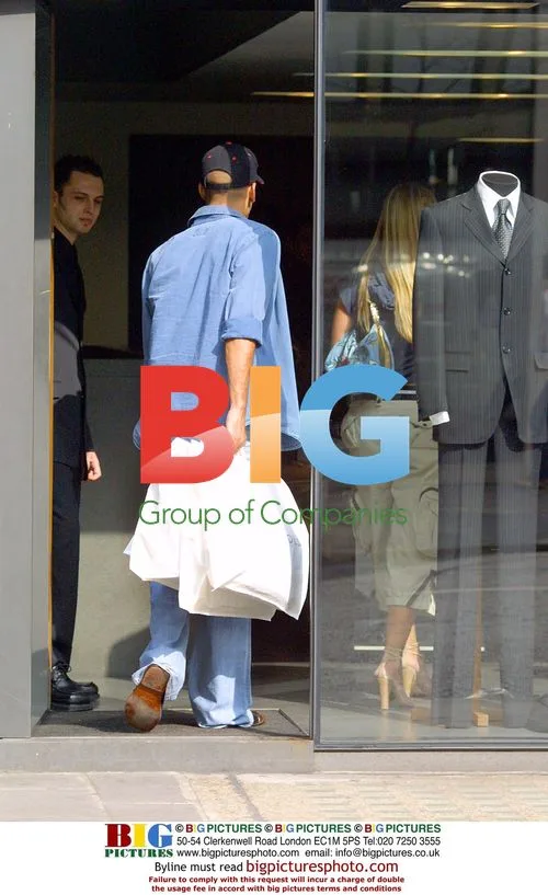 Juan Sebastian Veron Out Shopping
