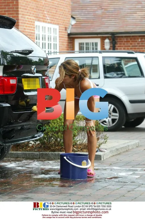 PAGE 3 MODEL LEILANI CLEANS CAR