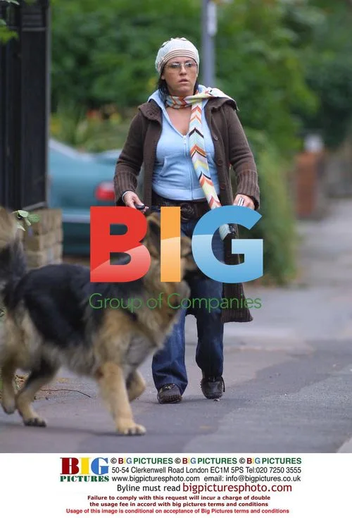 Jesse Wallace Walking Dog in London