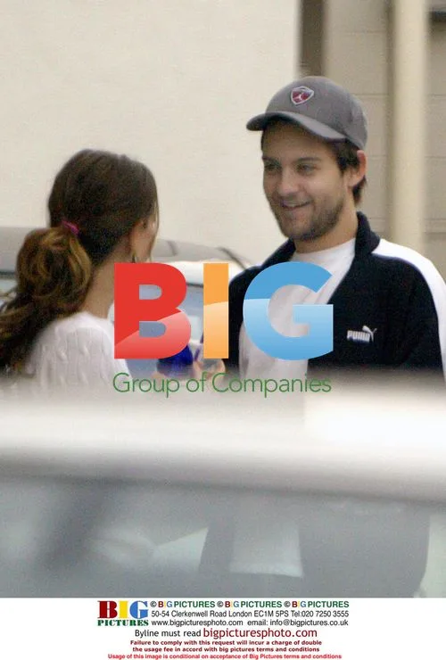 Tobey Maguire and Jennifer Meyer out in Beverly Hills